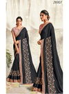 Grey Colour Mahotsav Designer Heavy Embroidery Work Silk Georgette Party Wear Saree 21007